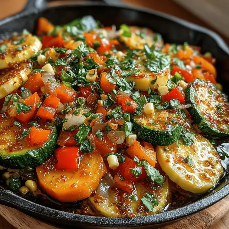 As summer rolls in, kitchens everywhere come alive with the vibrant colors and fresh flavors of seasonal produce. The warmer months present a unique opportunity to embrace the bounty of nature, encouraging home cooks to explore and experiment with the plethora of vegetables available. Seasonal cooking not only celebrates the rich diversity of ingredients but also enhances the overall dining experience by utilizing fresh, local produce. One dish that encapsulates the essence of summer is the Sunshine Sauté: Summer Squash & Corn Delight. This recipe is a true celebration of summer flavors, showcasing the best of what the season has to offer.