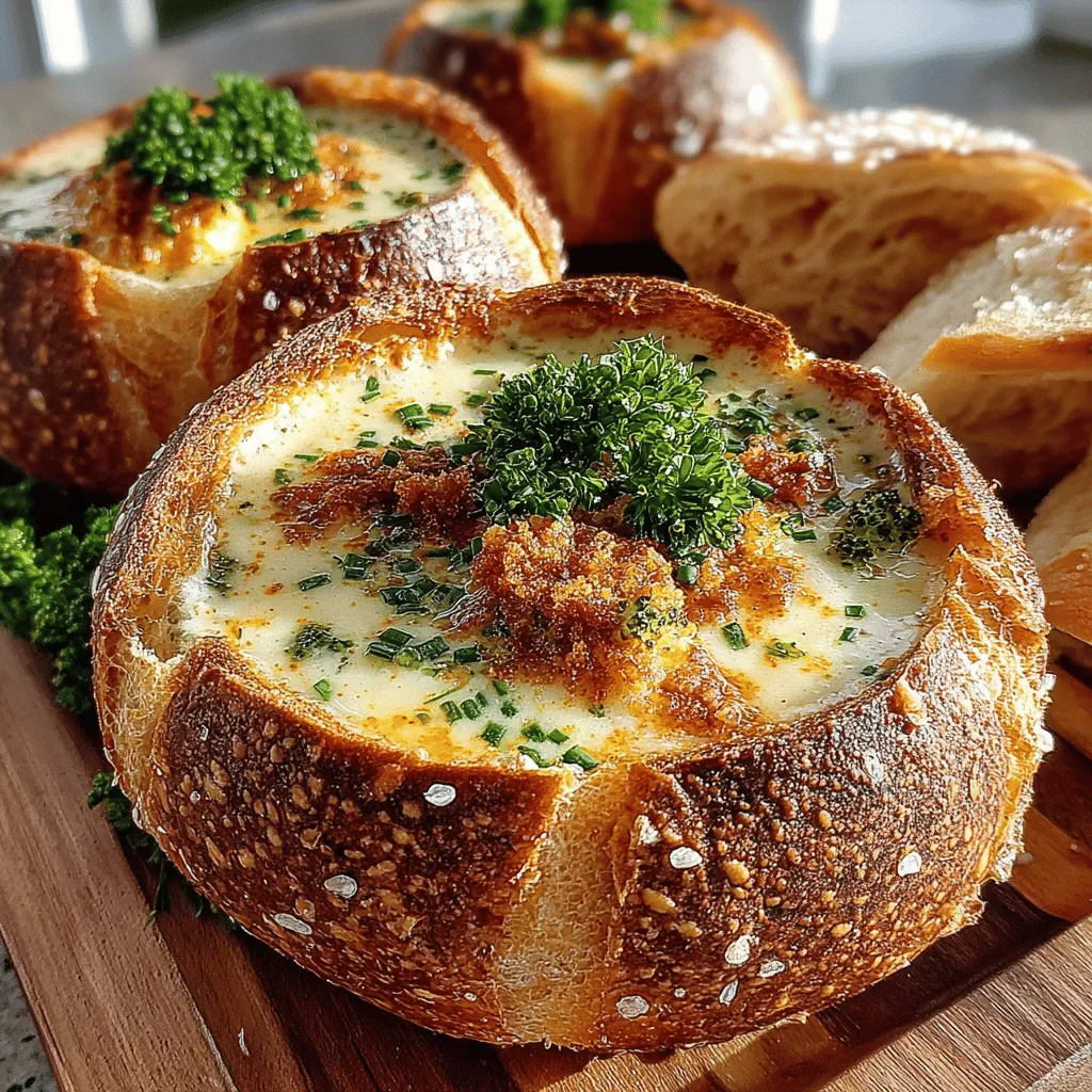 When it comes to comfort food, few dishes can rival the warmth and heartiness of a creamy soup served in a freshly baked bread bowl. Cheesy Broccoli Bliss in Bread Bowls not only embodies the essence of comfort food but also showcases a delightful fusion of flavors that tantalize the taste buds. Picture this: a rich, velvety broccoli cheese soup, brimming with fresh vegetables and enveloped in a warm, crusty bread bowl. This dish is not just a meal; it’s an experience that invites you to savor each bite while enjoying the satisfying crunch of the bread and the creamy goodness of the soup.