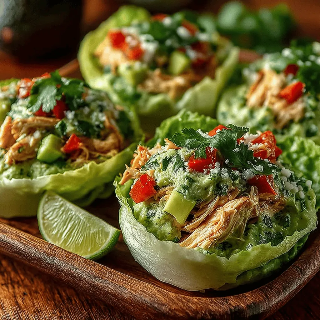 In the world of healthy eating, the quest for light yet satisfying recipes can often feel daunting. However, the Creamy Avocado Chicken Salad Lettuce Cups emerge as a delightful solution, offering a refreshing twist on the traditional chicken salad. This dish is perfect not only for lunch and dinner but also shines as a healthy appetizer at any gathering. By combining the creamy texture of ripe avocado with lean protein from chicken, this recipe is not just a treat for your taste buds but also a powerhouse of nutrients, making it an ideal addition to your meal rotation.