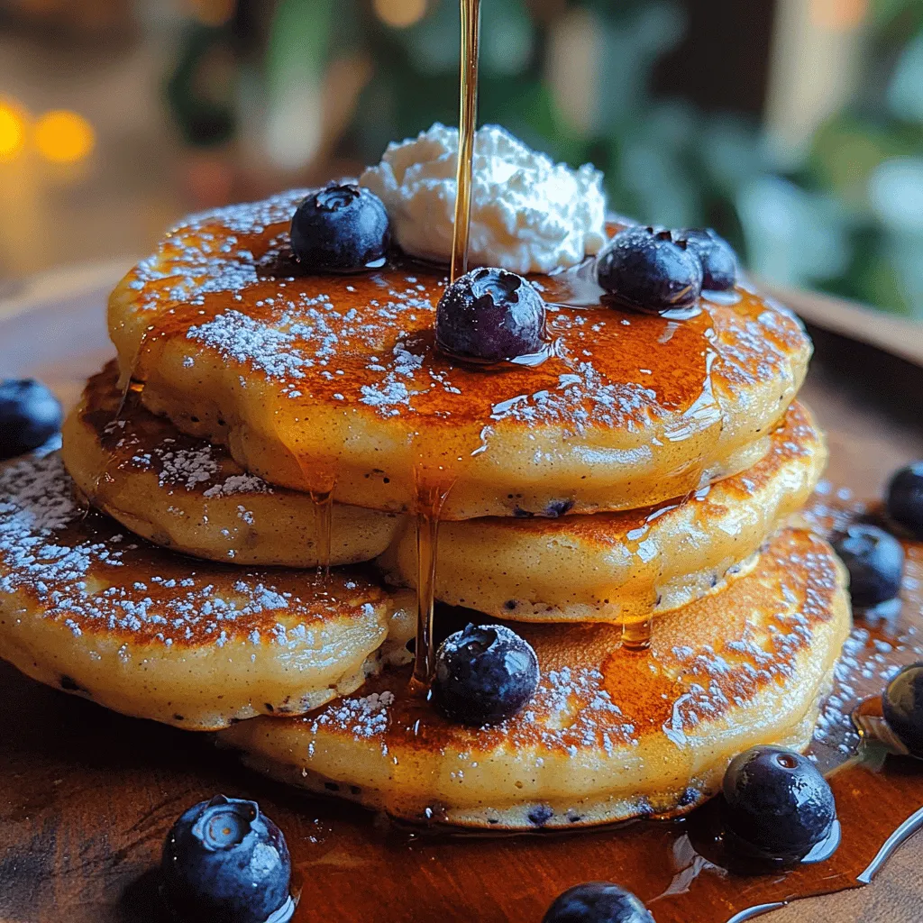 Fluffy Ricotta Blueberry Hotcakes are not just your average breakfast treat; they are a delightful fusion of flavors and textures that elevate the humble pancake to new heights. Originating from Italian-inspired cuisine, these hotcakes incorporate creamy ricotta cheese and juicy blueberries, creating a dish that is both indulgent and wholesome. The combination of these ingredients results in a pancake that is light, airy, and bursting with flavor, making it a perfect choice for brunch gatherings, special occasions, or simply a comforting start to your day.