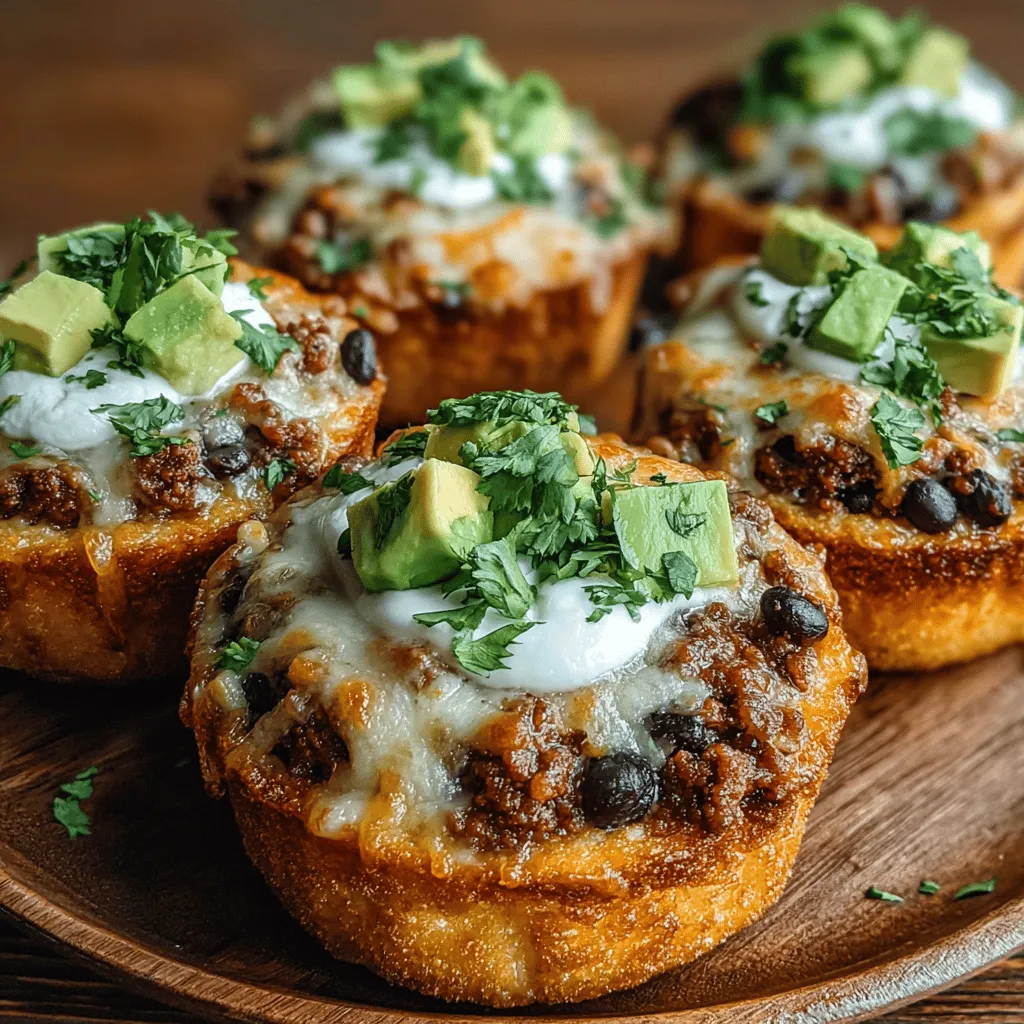 Delve into the world of deliciousness with our Mini Chicken Taco Shell Melts! This delightful recipe brings together the comforting flavors of tacos in a bite-sized form, making them the perfect choice for parties, game nights, or simply a cozy family dinner. With a combination of ground chicken, black beans, corn, and melted cheese nestled in mini taco shells, these melts are not only satisfying but also incredibly easy to prepare. They offer a unique twist on traditional tacos, allowing you to indulge in the beloved flavors without the fuss of full-sized servings. Join us as we explore this mouthwatering recipe in detail, along with tips and tricks to ensure your Taco Shell Melts are a hit every time.