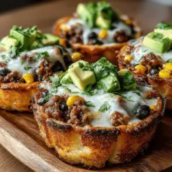 Delve into the world of deliciousness with our Mini Chicken Taco Shell Melts! This delightful recipe brings together the comforting flavors of tacos in a bite-sized form, making them the perfect choice for parties, game nights, or simply a cozy family dinner. With a combination of ground chicken, black beans, corn, and melted cheese nestled in mini taco shells, these melts are not only satisfying but also incredibly easy to prepare. They offer a unique twist on traditional tacos, allowing you to indulge in the beloved flavors without the fuss of full-sized servings. Join us as we explore this mouthwatering recipe in detail, along with tips and tricks to ensure your Taco Shell Melts are a hit every time.