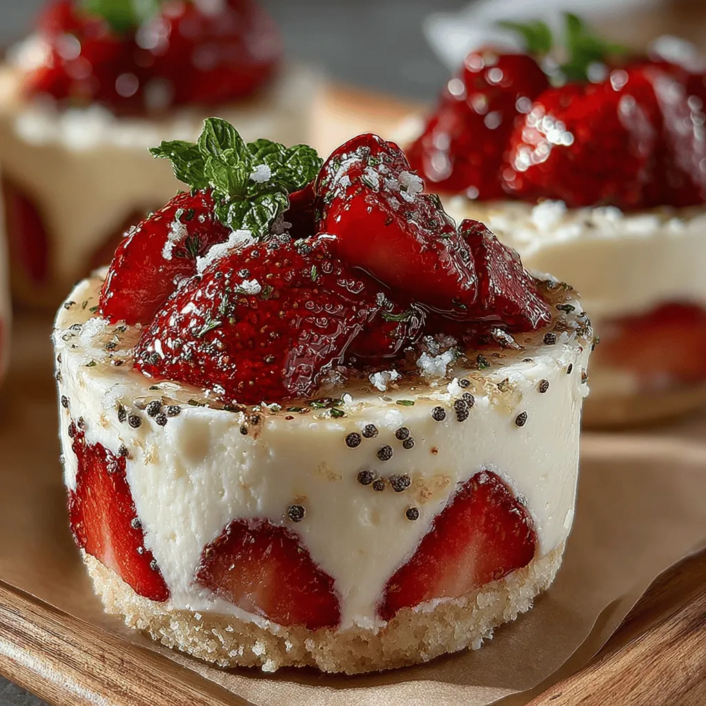 As the days grow warmer and summer beckons, there's nothing quite like a refreshing treat to cool you down and satisfy your sweet cravings. One such delightful creation is the Strawberry Dreams: Frozen Yogurt Poppyseed Coins. This recipe combines the luscious sweetness of ripe strawberries with the creamy goodness of yogurt, making for a perfect summer snack that is both delicious and nutritious. With the added crunch of poppy seeds, these frozen yogurt coins provide a unique twist that elevates a classic treat into something truly special.