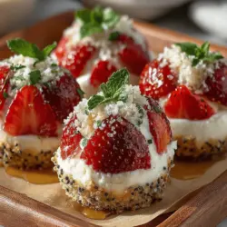 As the days grow warmer and summer beckons, there's nothing quite like a refreshing treat to cool you down and satisfy your sweet cravings. One such delightful creation is the Strawberry Dreams: Frozen Yogurt Poppyseed Coins. This recipe combines the luscious sweetness of ripe strawberries with the creamy goodness of yogurt, making for a perfect summer snack that is both delicious and nutritious. With the added crunch of poppy seeds, these frozen yogurt coins provide a unique twist that elevates a classic treat into something truly special.