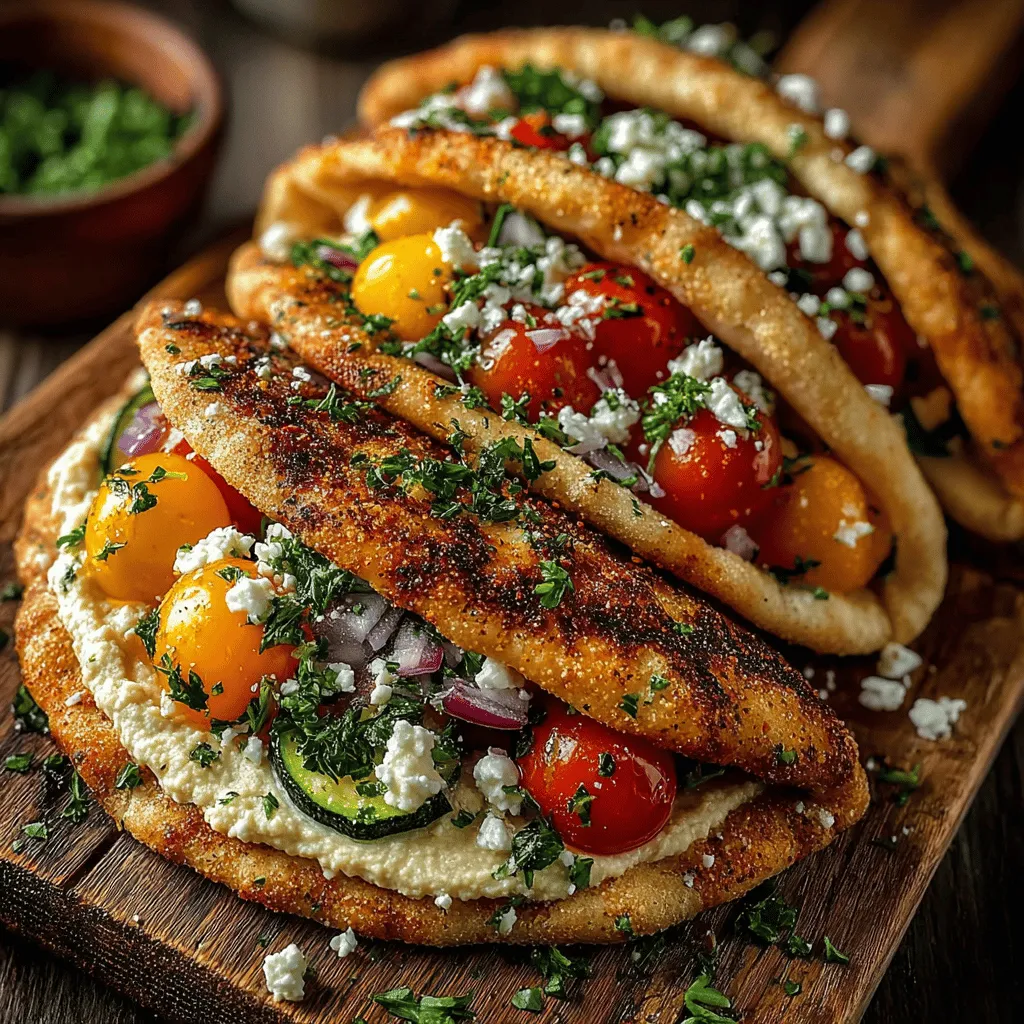 In today's fast-paced world, finding a healthy, delicious, and quick meal can often feel overwhelming. Enter Zucchini Pita Pockets—a vibrant vegetarian dish that is not only packed with nutrients but also bursting with flavor. This recipe is perfect for lunch, dinner, or even a snack, providing a delightful way to incorporate more vegetables into your diet. With simple ingredients and easy preparation, these pita pockets will become a staple in your kitchen. Let’s dive into the details of this recipe and discover why it’s a must-try!