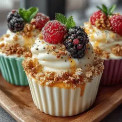 As the warm weather approaches, nothing quite satisfies like a refreshing frozen dessert. These delightful treats offer a perfect way to cool down while indulging in something sweet. Among the myriad of options available, Lemon Bliss Poppyseed Frozen Yogurt Cups stand out as an irresistible choice for those seeking a light, healthy, and easy-to-make dessert. Featuring a harmonious blend of tangy citrus and nutty seeds, these yogurt cups not only tantalize the taste buds but also provide a guilt-free way to enjoy a sweet treat.