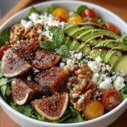 In recent years, the trend toward healthy eating has seen a remarkable rise, with fresh salads taking center stage in many diets. Salads are no longer just side dishes; they are celebrated as vibrant, nutrient-packed meals that offer a plethora of flavors and textures. Among the myriad of salad options available, the Fig-tastic Salad Bowl stands out as a unique and nutritious choice that embodies the essence of seasonal eating. This salad not only tantalizes your taste buds but also nourishes your body with a harmonious blend of fresh ingredients.