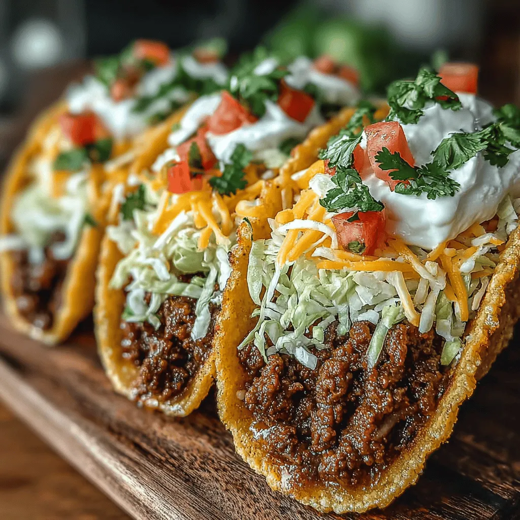 Mini Hatch Chili Tacos are a delightful culinary creation that brings together the bold and savory flavors of ground meat, aromatic spices, and the distinctive taste of Hatch green chilies. This dish is not only versatile but also perfect for various occasions, whether it’s a casual gathering with friends, a cozy family dinner, or even a quick weeknight meal that can be whipped up in no time. The mini-sized tacos are easy to handle and eat, making them an appealing choice for both children and adults alike.