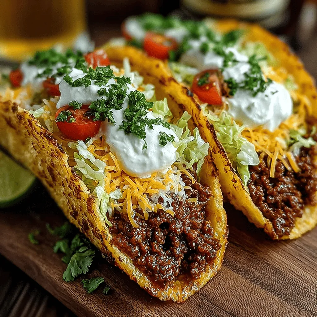 Mini Hatch Chili Tacos are a delightful culinary creation that brings together the bold and savory flavors of ground meat, aromatic spices, and the distinctive taste of Hatch green chilies. This dish is not only versatile but also perfect for various occasions, whether it’s a casual gathering with friends, a cozy family dinner, or even a quick weeknight meal that can be whipped up in no time. The mini-sized tacos are easy to handle and eat, making them an appealing choice for both children and adults alike.