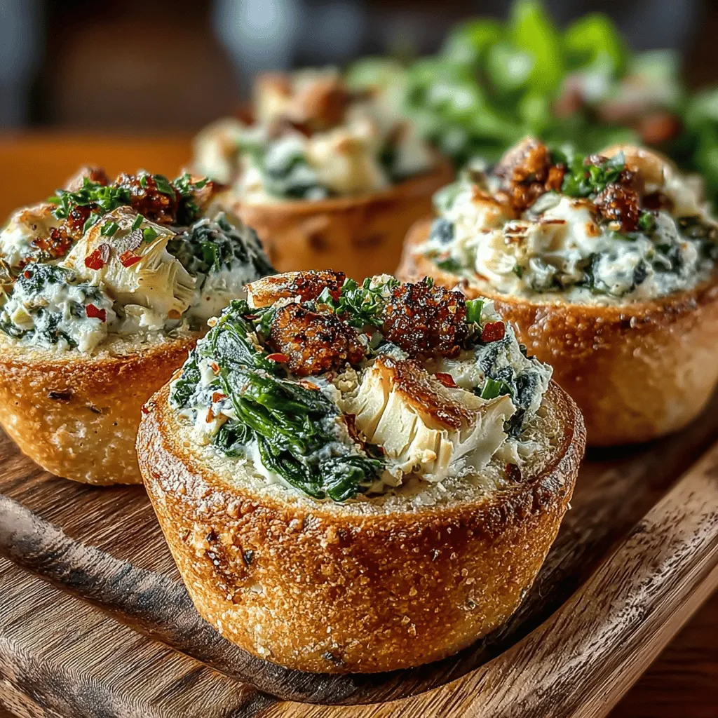 Appetizers and finger foods have long been the stars of gatherings, whether it's a casual get-together, a festive holiday celebration, or a sophisticated cocktail party. Their bite-sized nature allows guests to mingle and sample a variety of flavors without the need for formal dining setups. Among the myriad of options available, Mini Spinach Artichoke Crescent Cups stand out as a versatile and crowd-pleasing choice. These delightful morsels not only offer a harmonious blend of flavors and textures but also cater to a wide range of palates, making them ideal for any occasion.