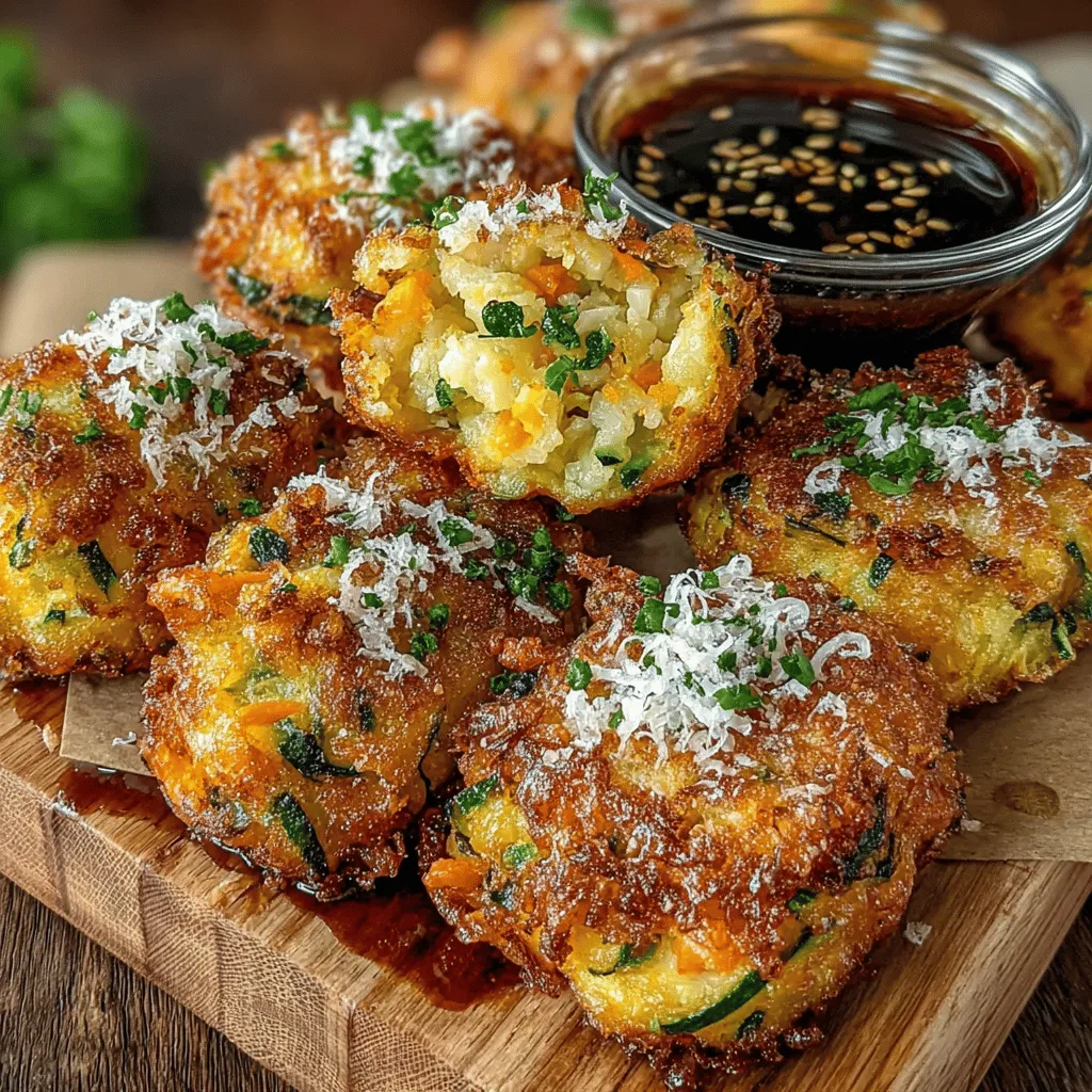 Are you looking for a delicious and unique snack or appetizer that brings together flavor, texture, and nutrition? Look no further than Crunchy Zucchini Fried Rice Balls. This delightful dish combines the comforting essence of fried rice with the vibrant freshness of zucchini, creating a crispy exterior and a flavorful, savory interior. These rice balls are not only a fantastic way to use up leftover rice but also an opportunity to incorporate more vegetables into your diet, making them an appealing choice for both kids and adults.