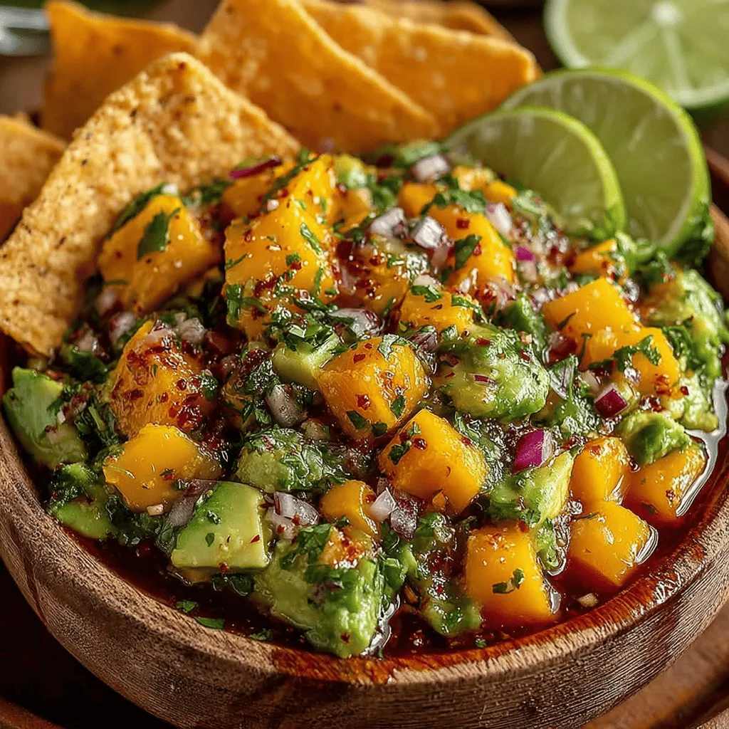 Fresh salsas have carved a niche for themselves in culinary culture, celebrated for their versatility and vibrant flavors. These zesty condiments can elevate a variety of dishes, from tacos to grilled meats, or even stand alone as a refreshing dip. Among the multitude of salsa varieties, the Tropical Fusion Mango Avocado Salsa stands out as a vibrant and flavorful option that brings a taste of the tropics to your table. This salsa is not only visually appealing with its bright colors but also offers a delightful combination of sweet and savory flavors, making it perfect for parties, barbecues, or a light snack.