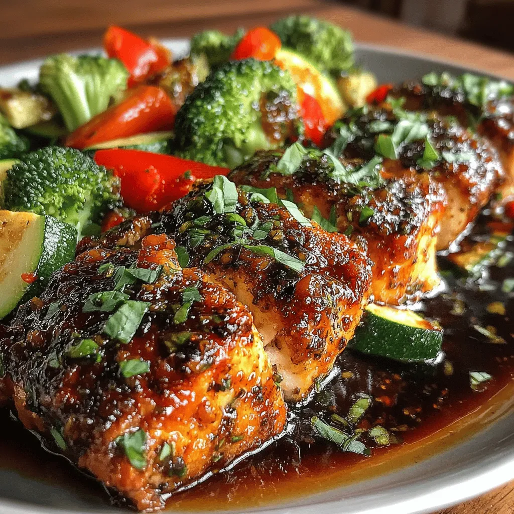 In the ever-evolving world of culinary arts, few dishes manage to strike a perfect balance between flavor, nutrition, and simplicity as brilliantly as Balsamic Glazed Chicken & Veggies. This dish is not just a meal; it’s an experience that tantalizes the taste buds while providing the essential nutrients our bodies crave. Featuring succulent chicken paired with fresh, vibrant vegetables, this recipe is a celebration of wholesome ingredients and rich flavors that come together effortlessly.