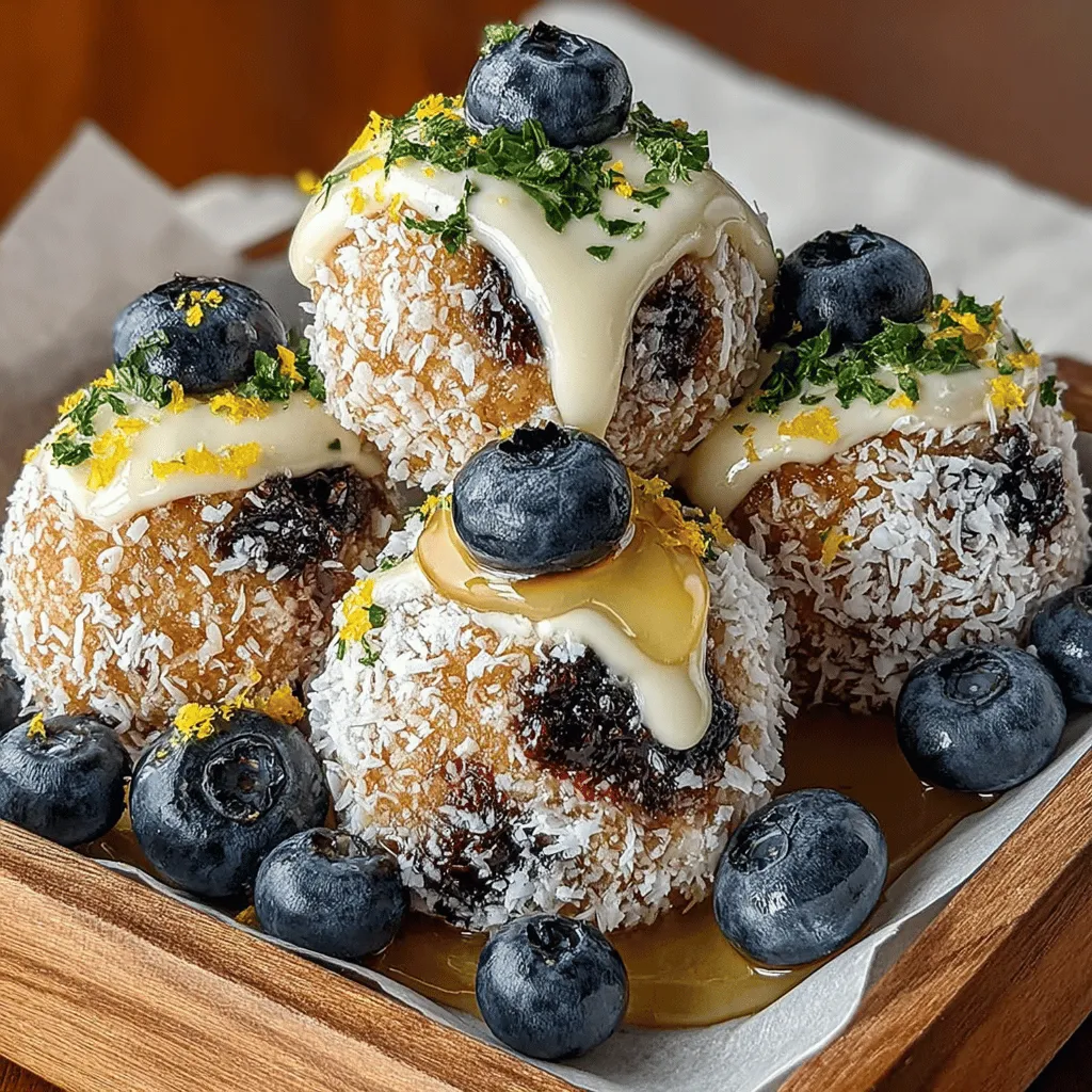 To create the perfect Frozen Blueberry Coconut Bites, it's essential to understand the role of each ingredient involved in this delightful recipe.