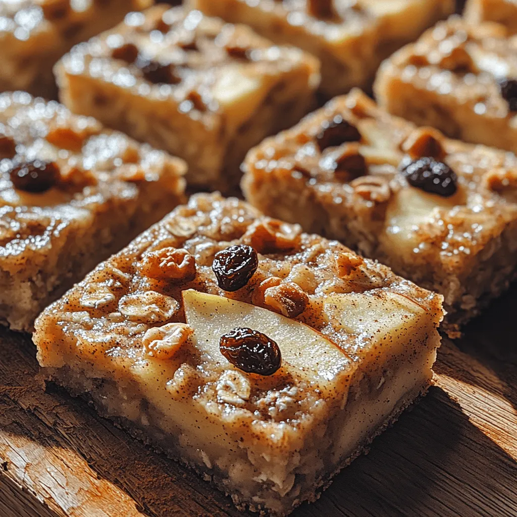 Before diving into the recipe, it’s essential to take a closer look at the ingredients that make Apple Delight Oatmeal Snack Squares not only delicious but also nourishing. Each component plays a vital role, contributing both flavor and health benefits.