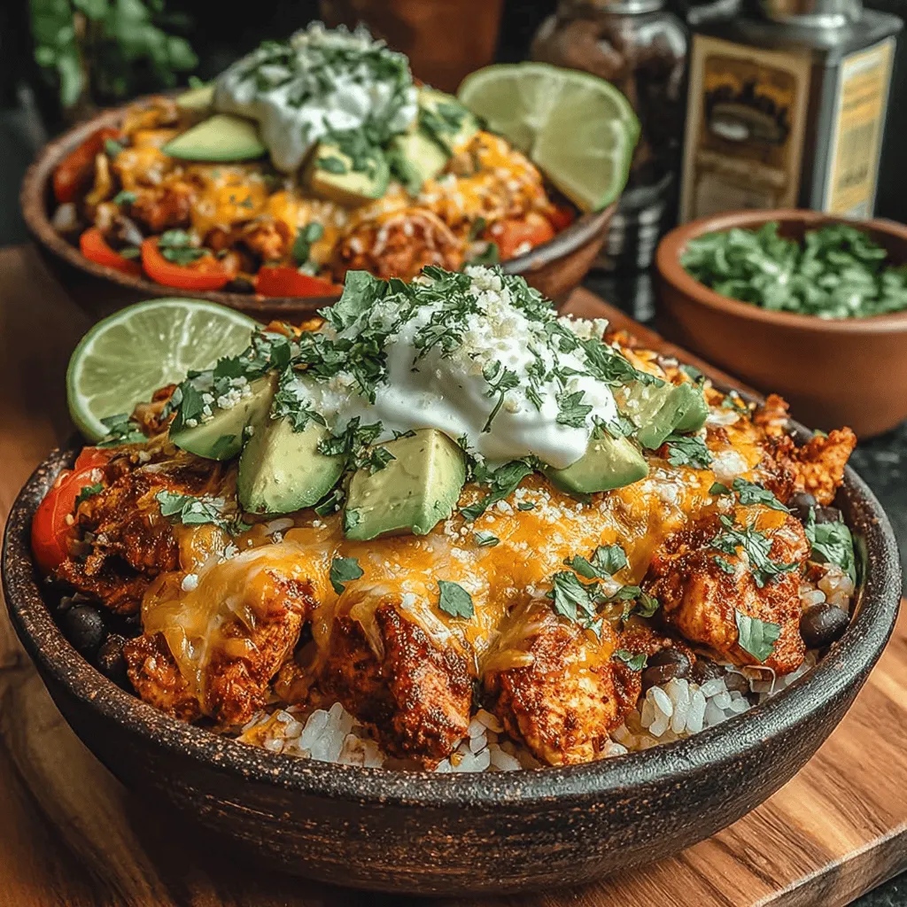 Sizzling Baked Chicken Fajita Bowls are an enticing and vibrant culinary creation that brings the flavors of Mexican cuisine into a convenient, wholesome meal. With their colorful presentation and bold taste, these bowls are not just a feast for the eyes but also a celebration of healthy eating. Combining tender baked chicken, bell peppers, onions, and a medley of spices, this dish highlights the fusion of flavors that make fajitas a beloved favorite. The ease of preparation makes it a fantastic choice for busy weeknights, and its family-friendly nature ensures that everyone at the table will enjoy digging in.