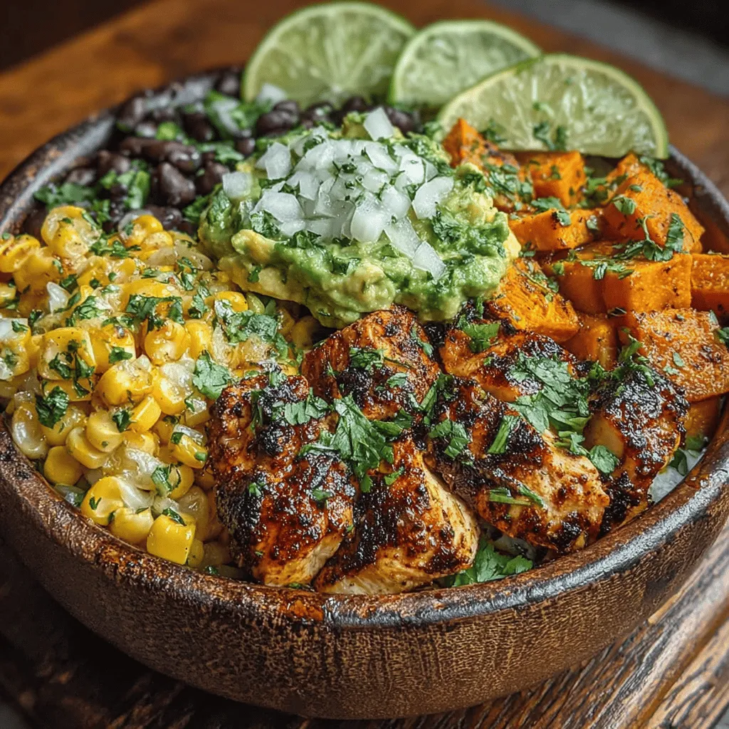 In the world of healthy eating, few dishes are as delightful and satisfying as BBQ Chicken Sweet Potato Bowls. This vibrant meal combines the smoky, savory flavors of barbecued chicken with the natural sweetness and creaminess of roasted sweet potatoes. Topped with fresh ingredients, each bowl is not just a meal; it's a celebration of colors, textures, and wholesome nutrition. Ideal for family dinners, meal prep, or a casual gathering with friends, this recipe caters to a variety of palates while delivering essential nutrients.