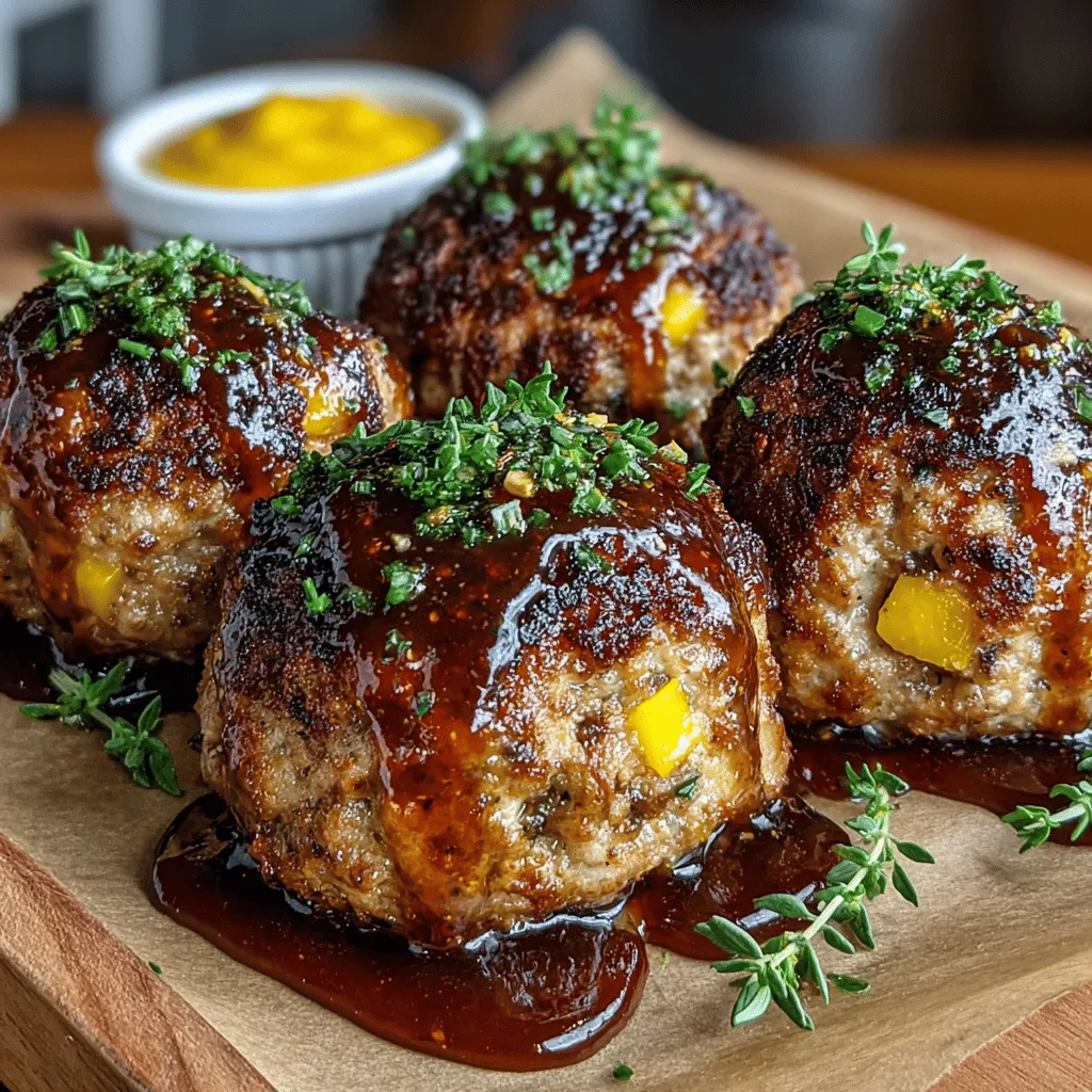 When it comes to innovative and delightful dinner ideas, Baked Peach Meatballs stand out as a unique and enticing option. This dish combines the sweetness of ripe peaches with the savory goodness of meatballs, creating a flavor profile that is both unexpected and satisfying. The blend of these contrasting flavors not only tantalizes the taste buds but also offers a culinary experience that is perfect for various occasions, from casual family dinners to festive gatherings.