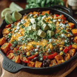 Tex-Mex cuisine is a culinary fusion that combines traditional Mexican cooking with the flavors of Texas, resulting in a vibrant and hearty array of dishes that delight the senses. Among the many offerings of this beloved cuisine, the Tex-Mex Sweet Potato Skillet stands out as a delicious and nutritious option that marries sweet and savory elements in a single, satisfying meal. This dish features wholesome sweet potatoes, colorful vegetables, and protein-rich black beans, making it not only flavorful but also a well-rounded choice for any meal of the day.