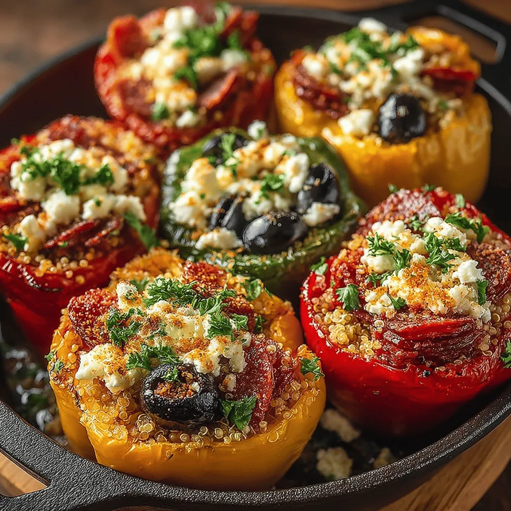 In the realm of culinary delights, few dishes captivate the senses quite like Stuffed Charcuterie Bell Peppers. This vibrant recipe marries the fresh crunch of bell peppers with a savory filling that bursts with flavor, making it an ideal choice for any occasion. Whether you’re hosting a lively gathering or enjoying a cozy night at home, these stuffed peppers promise to impress with their colorful presentation and delectable taste.
