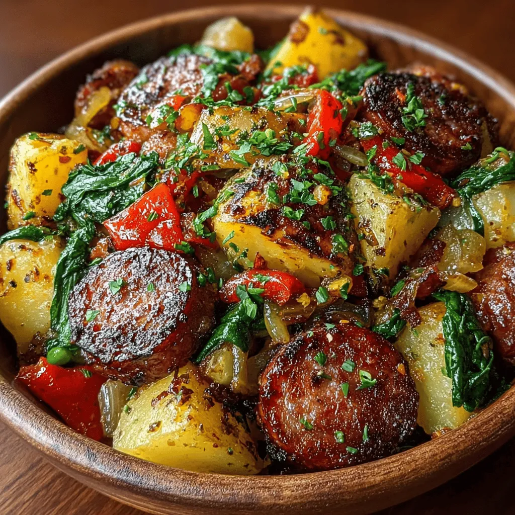 In the fast-paced world we live in, finding the perfect balance between convenience and flavor can be a daunting task, especially when it comes to preparing meals. Enter the Hearty Crockpot Sausage and Veggie Hash—a dish that embodies the essence of comfort food while packing a nutritious punch. This recipe brings together the rich, smoky flavors of sausage, a variety of colorful vegetables, and the hearty satisfaction of potatoes, all cooked to perfection in a slow cooker. Not only is it delicious, but it is also incredibly convenient, making it an ideal choice for busy weeknights or meal prepping for the upcoming days. Families and individuals alike will find this dish to be a versatile and satisfying option that can be enjoyed any time of the year.