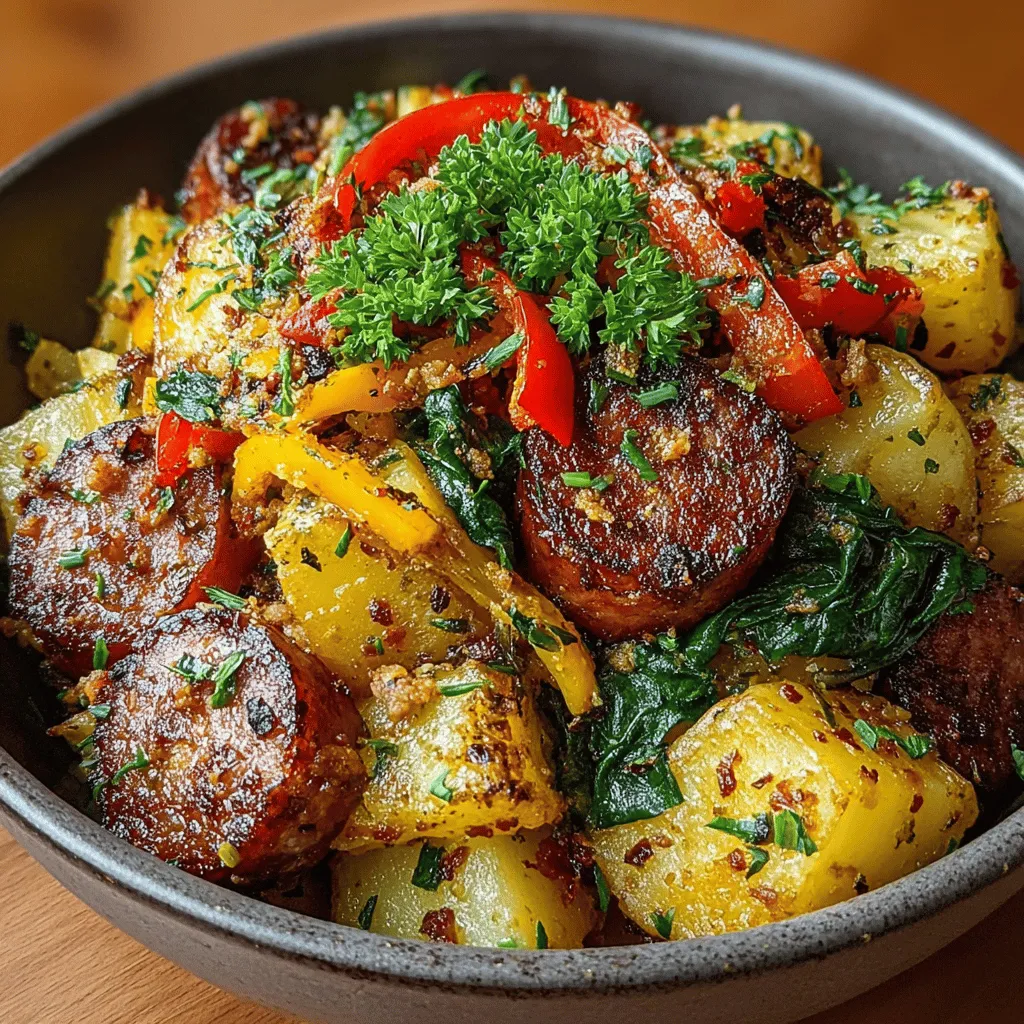 In the fast-paced world we live in, finding the perfect balance between convenience and flavor can be a daunting task, especially when it comes to preparing meals. Enter the Hearty Crockpot Sausage and Veggie Hash—a dish that embodies the essence of comfort food while packing a nutritious punch. This recipe brings together the rich, smoky flavors of sausage, a variety of colorful vegetables, and the hearty satisfaction of potatoes, all cooked to perfection in a slow cooker. Not only is it delicious, but it is also incredibly convenient, making it an ideal choice for busy weeknights or meal prepping for the upcoming days. Families and individuals alike will find this dish to be a versatile and satisfying option that can be enjoyed any time of the year.