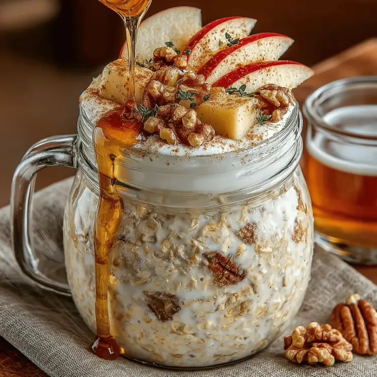 In recent years, overnight oats have emerged as a beloved breakfast choice, celebrated for their convenience and versatility. This no-cook approach to preparing a nutritious meal allows you to combine wholesome ingredients and let them meld overnight, resulting in a creamy, flavorful dish that’s ready to enjoy as soon as you wake up. Among the countless variations, Overnight Spiced Apple Oats stand out, combining the heartiness of oats with the crisp sweetness of apples and a medley of warming spices.