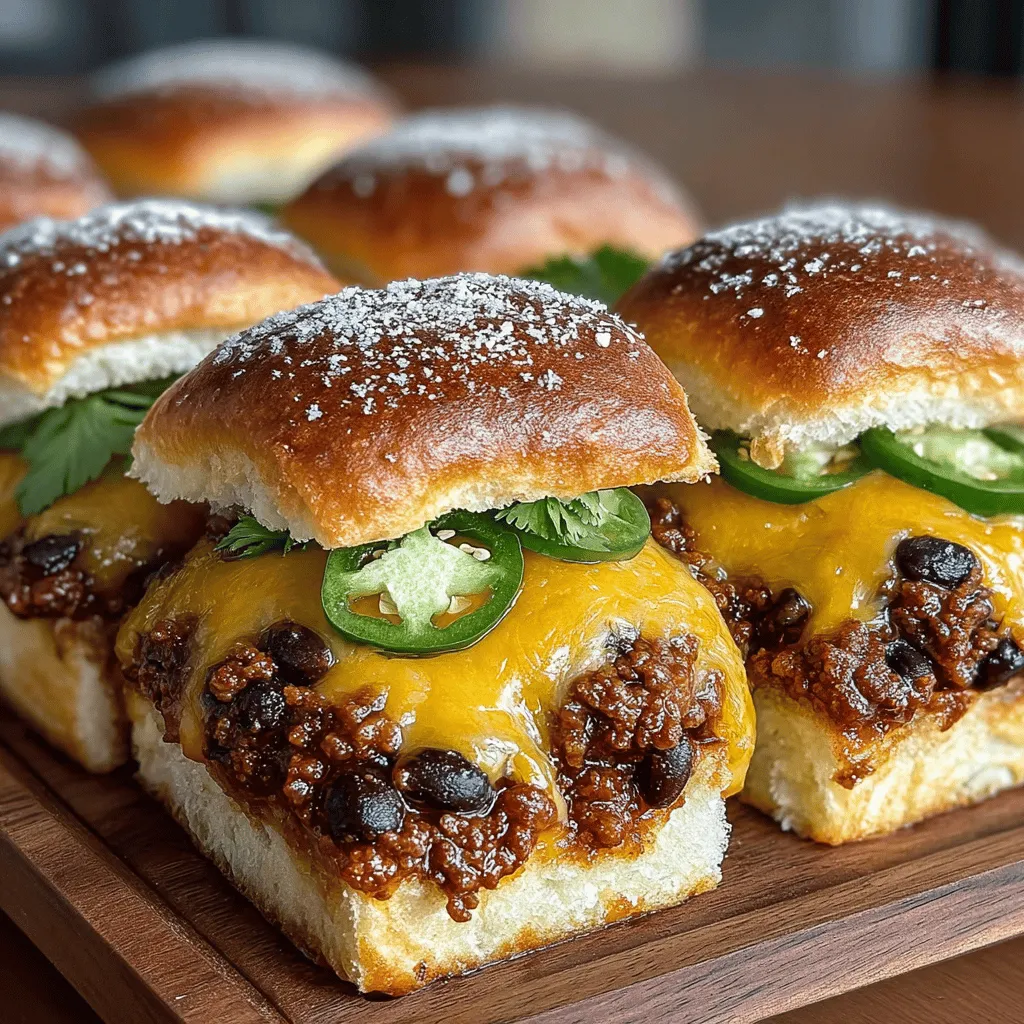 To create the perfect Turkey Chili and Cheese Mini Sliders, it's essential to understand the role of each ingredient in the recipe. Not only do these components contribute to the overall flavor, but they also offer various nutritional benefits.