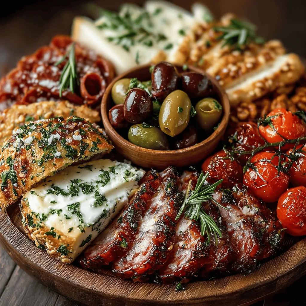 In the realm of entertaining, few things can impress guests quite like a beautifully arranged charcuterie board. This versatile culinary trend has risen to prominence as a go-to centerpiece for gatherings, offering an array of flavors and textures that tantalize the palate. Among the myriad of charcuterie options, the Herb-Crusted Roasted Charcuterie Board stands out, not only for its vibrant presentation but also for the harmonious blend of ingredients that elevate any occasion.