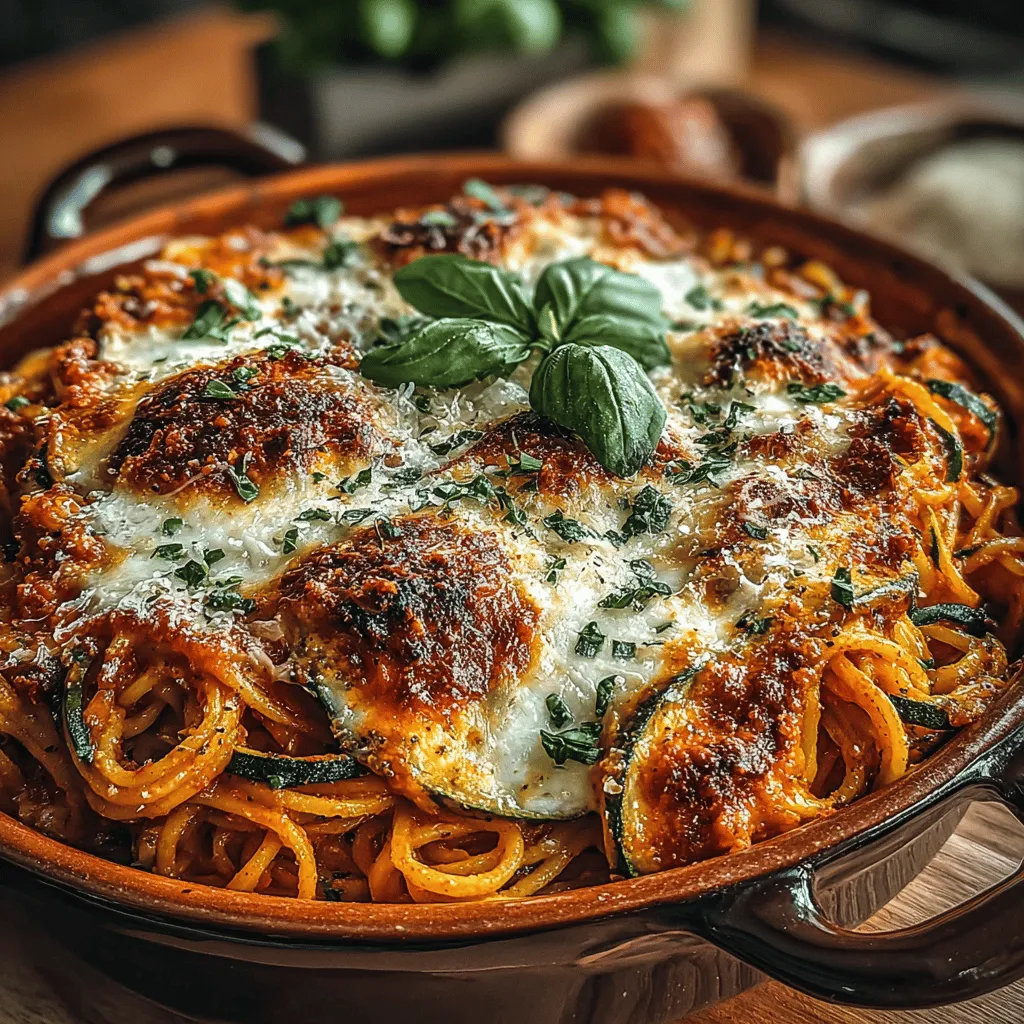 Zucchini Delight Pasta Bake is a mouthwatering dish that combines the wholesome goodness of pasta with the fresh, vibrant flavors of zucchini and a medley of cheeses. This recipe stands out not only for its delicious taste but also for its health-conscious ingredients, making it an ideal choice for families looking to enjoy a satisfying meal without compromising on nutrition. Whether you're feeding picky eaters or catering to a health-conscious crowd, this pasta bake is sure to please.