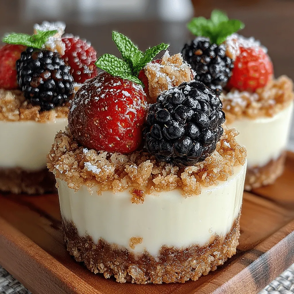 When it comes to desserts, few can rival the creamy indulgence of cheesecake, especially when it’s presented in a lightened, refreshing form. Enter the Frozen Yogurt Granola Cheesecake Cups—a delightful dish that offers all the rich flavors of traditional cheesecake while providing a healthier twist. Perfectly suited for warm weather, these cups are not only a treat for the taste buds but also a feast for the eyes, making them an ideal choice for gatherings, picnics, or simply satisfying your sweet tooth.