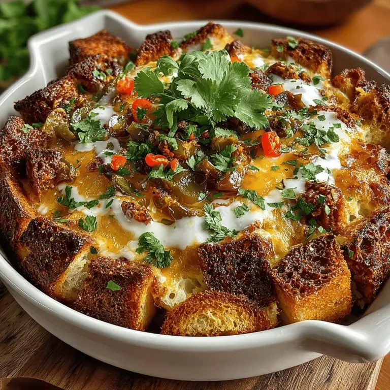 If you're on the lookout for a breakfast dish that embodies a perfect blend of flavors, textures, and versatility, look no further than the Hatch Chili and Cheese Breakfast Bake. This delightful recipe is not only a fantastic way to kickstart your morning but also serves as a hearty option for brunch or even a cozy dinner. The combination of creamy cheeses, fluffy eggs, and the distinctive kick of Hatch green chiles creates a dish that is not only satisfying but also incredibly delicious.
