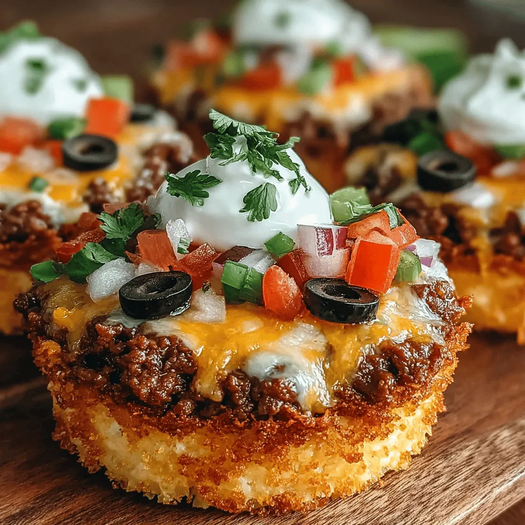 To create the perfect Fiesta Mini Taco Cups, you’ll need a well-balanced array of ingredients, each playing a crucial role in crafting the dish's rich flavor profile. Here’s a closer look at what you'll need: