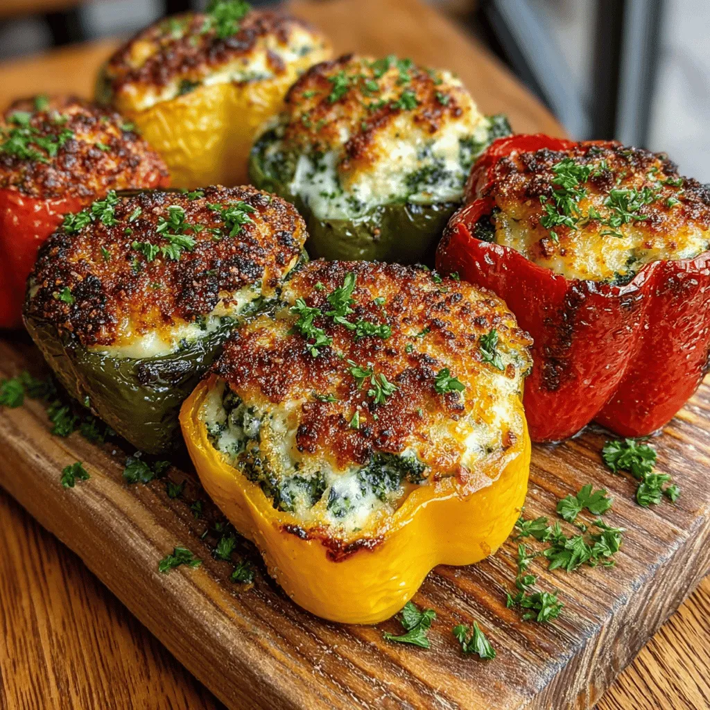 Stuffing mini peppers may seem like a simple task, but mastering the art of filling them just right can elevate your dish from ordinary to extraordinary. Start by ensuring your filling is well-mixed and flavorful. Use a spoon or a small spatula to scoop up enough filling to gently pack it into the pepper without overwhelming it. The goal is to achieve a snug fit that holds the filling without spilling over, which can lead to messy baking.