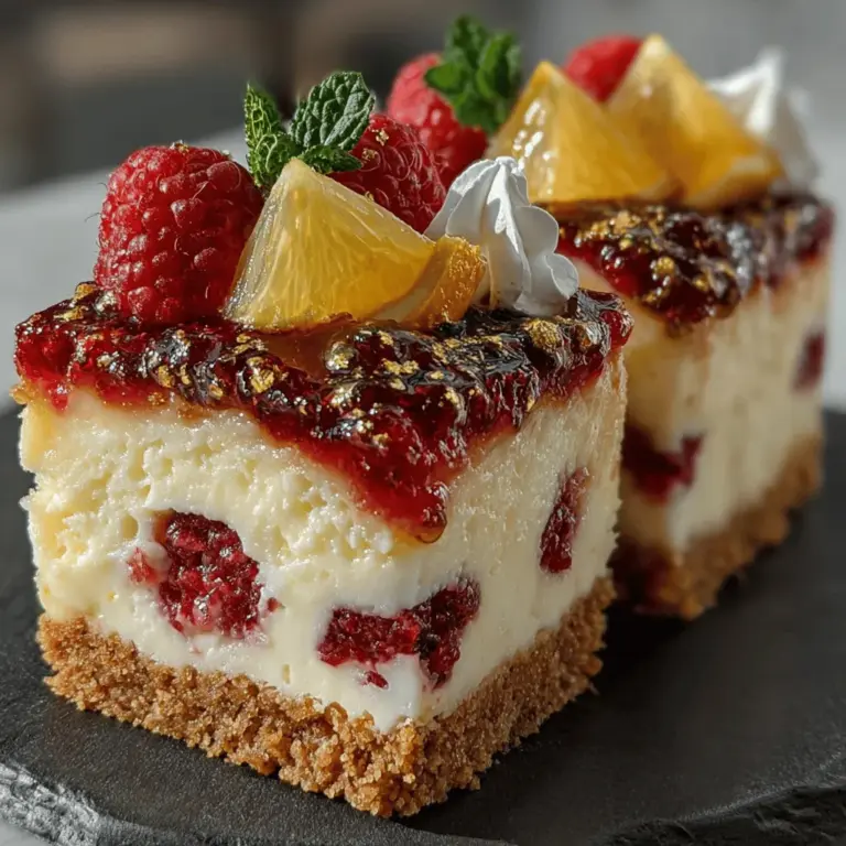 As the warm weather approaches, the craving for light and refreshing desserts becomes almost irresistible. One delightful option that perfectly captures the essence of summer is the Frozen Yogurt Raspberry Lemonade Bars. This exquisite treat combines the tartness of fresh raspberries with the zesty brightness of lemons, all enveloped in a creamy yogurt filling and set atop a buttery graham cracker crust. The result is a dessert that is not only delicious but also visually stunning, making it an ideal choice for summer gatherings, picnics, or simply enjoying on a sunny afternoon.