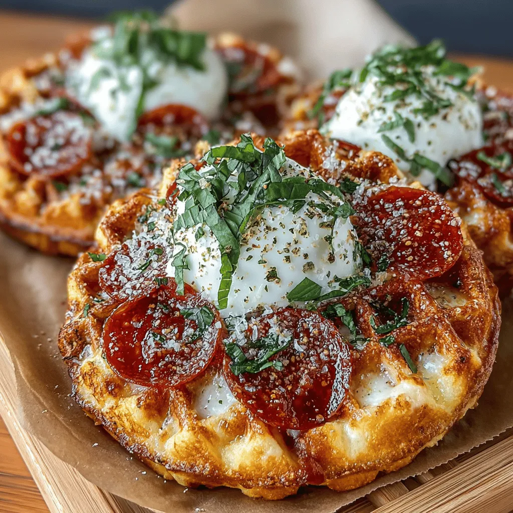 In the world of culinary creativity, few dishes capture the essence of fun and versatility quite like mini waffle pizzas. These delightful bites combine the beloved elements of breakfast and traditional pizza into a single, mouthwatering experience. Imagine biting into a crispy, golden waffle topped with savory pizza sauce, gooey cheese, and your favorite toppings; it’s an indulgent treat that appeals to both kids and adults alike. Perfect for busy weeknights, casual gatherings, or even a unique brunch option, mini waffle pizzas are the epitome of quick and easy cooking.