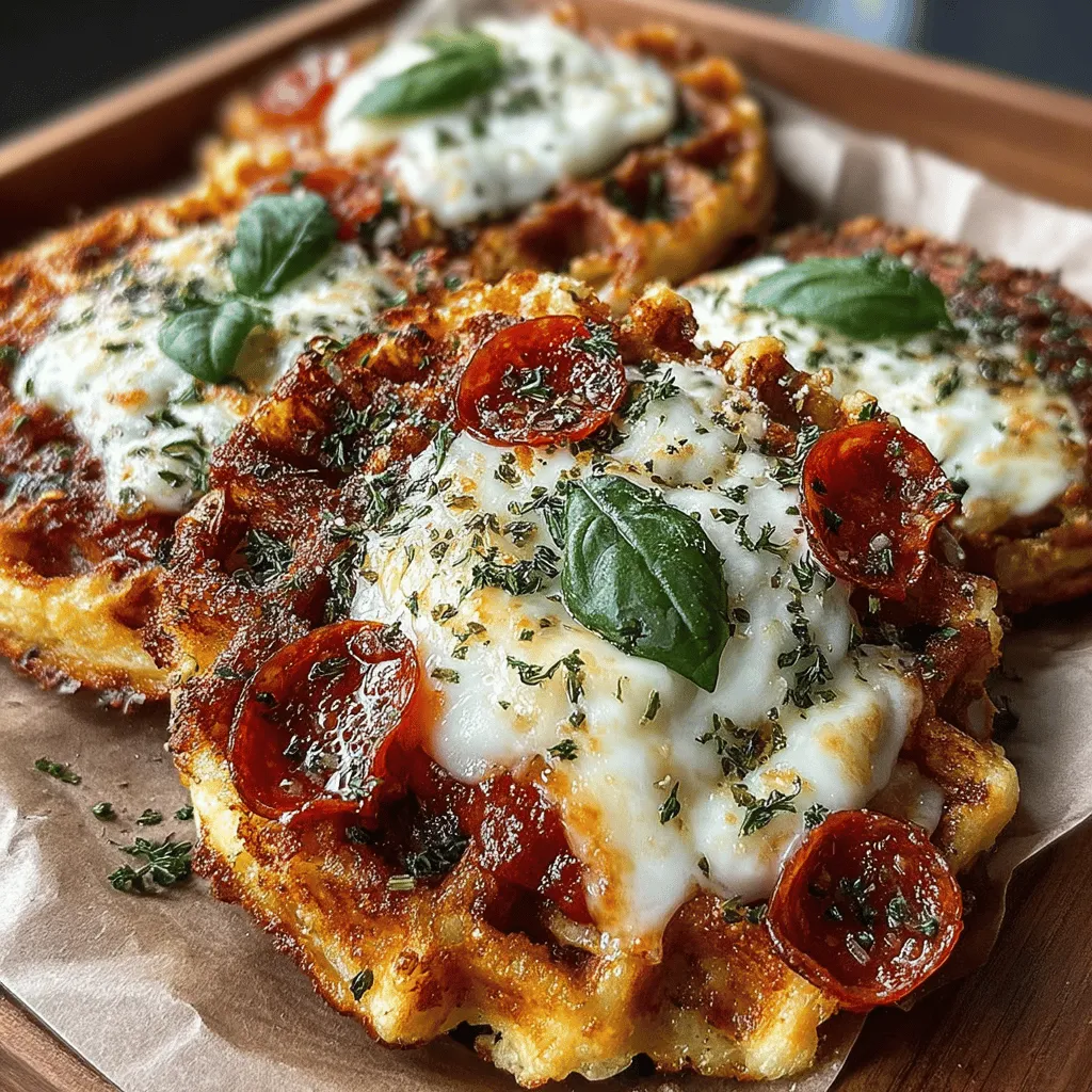 In the world of culinary creativity, few dishes capture the essence of fun and versatility quite like mini waffle pizzas. These delightful bites combine the beloved elements of breakfast and traditional pizza into a single, mouthwatering experience. Imagine biting into a crispy, golden waffle topped with savory pizza sauce, gooey cheese, and your favorite toppings; it’s an indulgent treat that appeals to both kids and adults alike. Perfect for busy weeknights, casual gatherings, or even a unique brunch option, mini waffle pizzas are the epitome of quick and easy cooking.