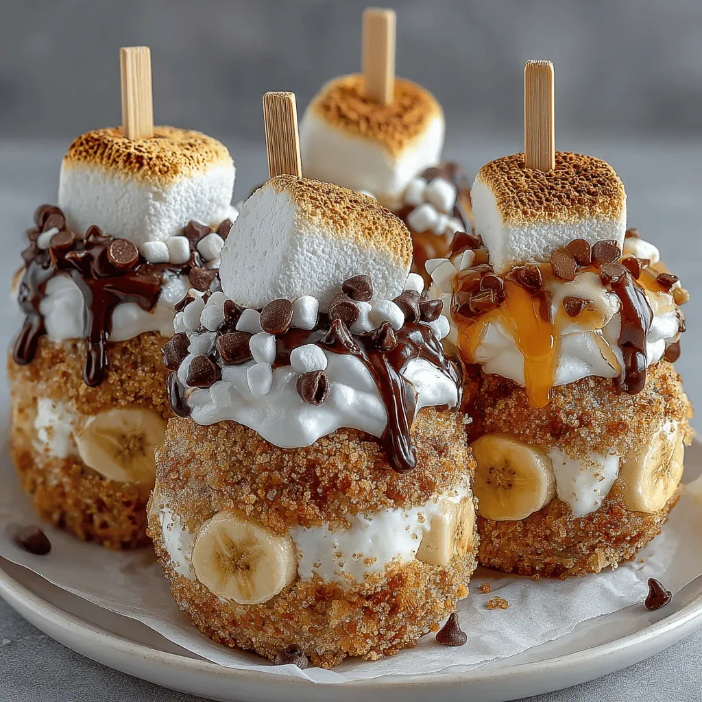 When it comes to summertime snacks, few things can beat the classic combination of s'mores. The gooey marshmallows, rich chocolate, and crunchy graham crackers evoke memories of campfires and warm nights. However, with a growing emphasis on healthier eating and the desire for lighter treats, many are searching for ways to enjoy their favorite flavors without the guilt. Enter Frozen Yogurt Banana S'mores Bites.