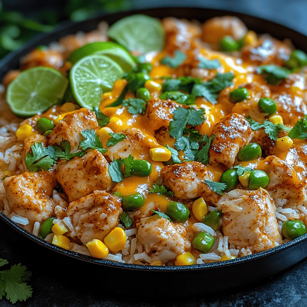 In the realm of quick and satisfying meals, the Spicy Hatch Chili Chicken and Rice Skillet stands out as a vibrant and flavorful option that every home cook should have in their repertoire. This one-pan recipe combines succulent chicken, aromatic spices, and the distinctive kick of hatch green chilies, creating a dish that is not only delicious but also easy to prepare. Perfect for busy weeknights or leisurely weekends, this skillet meal brings together bold flavors and comforting textures, making it a favorite for families and friends alike.