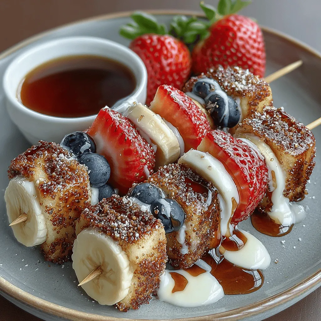 In recent years, breakfast skewers have surged in popularity, transforming the way we enjoy our morning meals. These delightful dishes not only offer a convenient way to serve breakfast but also bring a playful twist to traditional morning favorites. One standout variation that has captured the hearts (and taste buds) of families everywhere is the Cinnamon Roll Breakfast Skewers. This recipe combines the classic taste of cinnamon rolls with fresh, colorful fruits, making it an indulgent yet visually appealing option for breakfast or brunch.