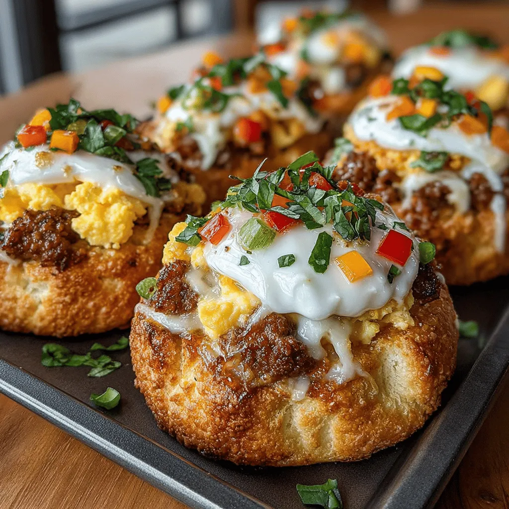 Breakfast is often dubbed the most important meal of the day, and for good reason. It sets the tone for your energy levels and mood, making it essential to start off right. If you're looking for a versatile, quick, and delicious option to elevate your breakfast game, look no further than Mini Breakfast Biscuit Pizza Melts. These delectable bites combine the comforting familiarity of breakfast with the fun of pizza, making them perfect for any meal of the day—not just breakfast!