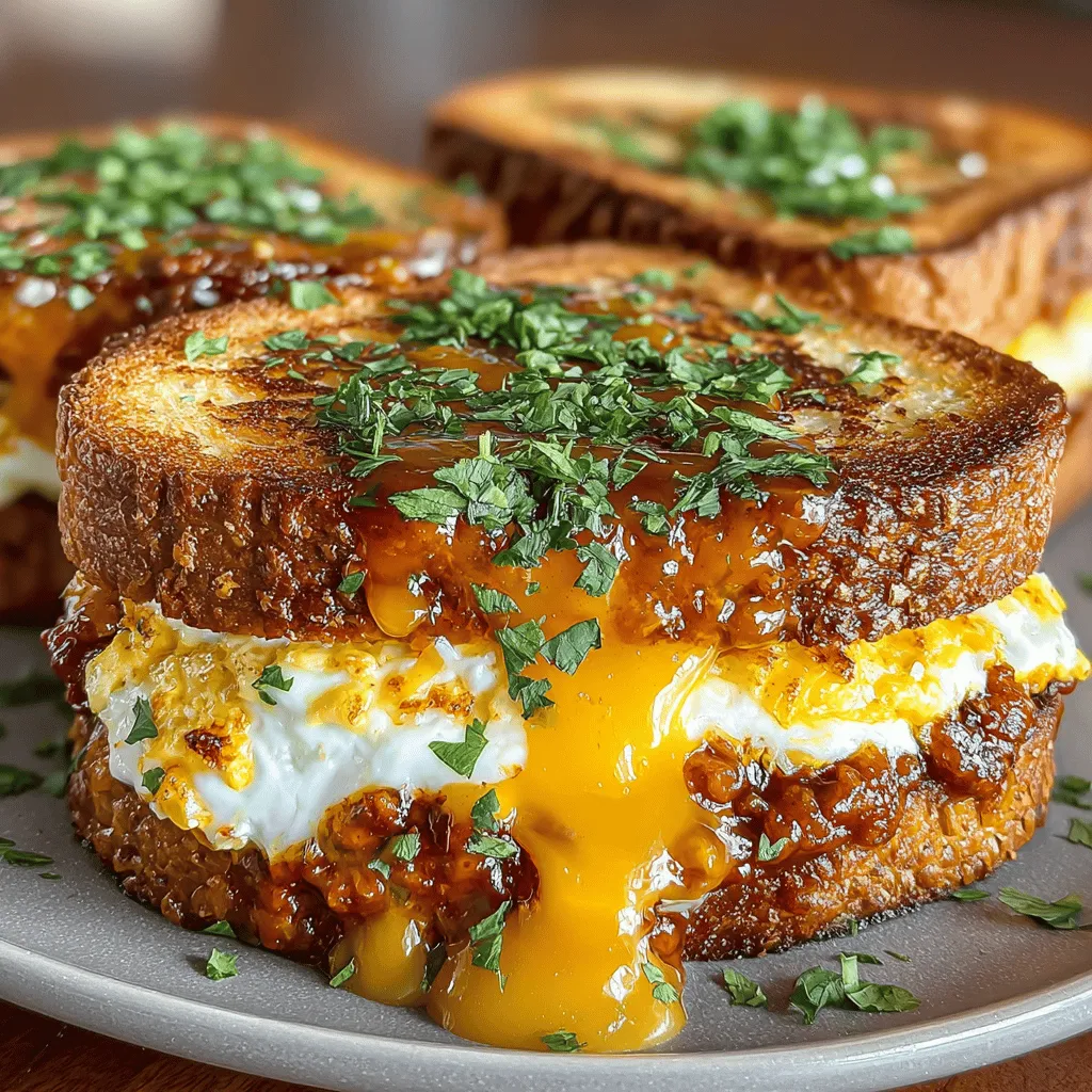 Egg sandwiches have long held a special place in the hearts of breakfast enthusiasts and comfort food lovers alike. Their simplicity and versatility make them a go-to option for any meal of the day, whether it's a rushed morning or a leisurely brunch. Among the myriad of egg sandwich variations, the Cheesy Chili Egg Sandwich Melts stand out as a hearty and satisfying choice. This recipe combines the rich flavors of creamy cheese and zesty chili with fluffy scrambled eggs, creating a mouthwatering experience that is sure to please palates across the board.