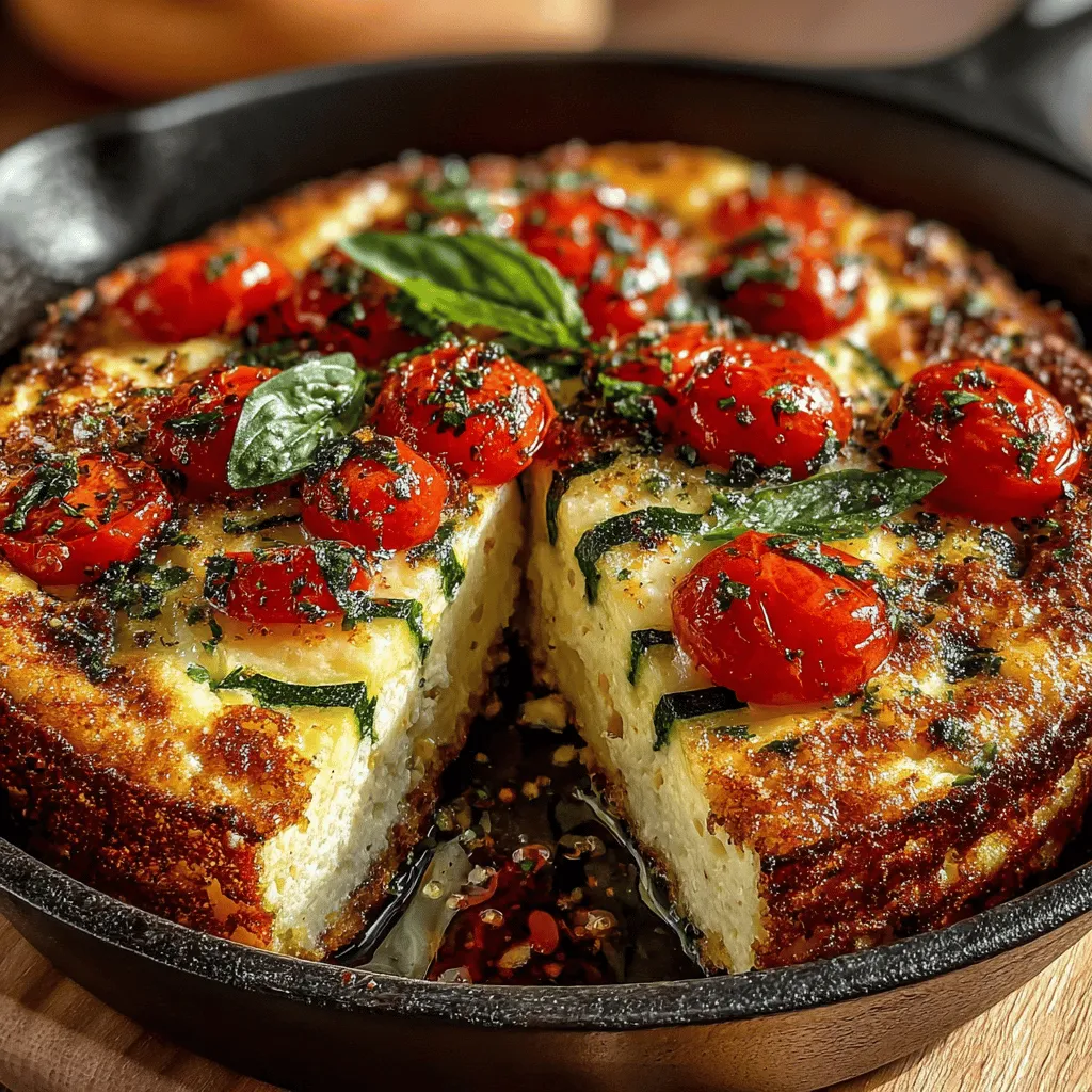 In the world of versatile and nutritious meals, the Zucchini Tomato Cheddar Frittata stands out as a delightful option for breakfast, brunch, or even dinner. This dish combines fresh vegetables with the rich flavor of sharp cheddar cheese and eggs, creating a meal that's not only easy to prepare but also packed with essential nutrients. The frittata is a culinary staple that has roots in Italian cuisine, often made with whatever ingredients are on hand, making it a fantastic way to reduce food waste while enjoying a wholesome meal. In this article, we will explore the delightful aspects of this frittata, including its ingredients, preparation process, and the numerous ways it can be enjoyed.