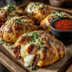 One of the secrets to achieving a beautifully golden crust on your Mini Pepperoni Pizza Crescent Bites is using an egg wash. An egg wash consists of beaten eggs, sometimes mixed with water or milk, brushed over the surface of the dough before baking. The science behind this technique is quite fascinating.