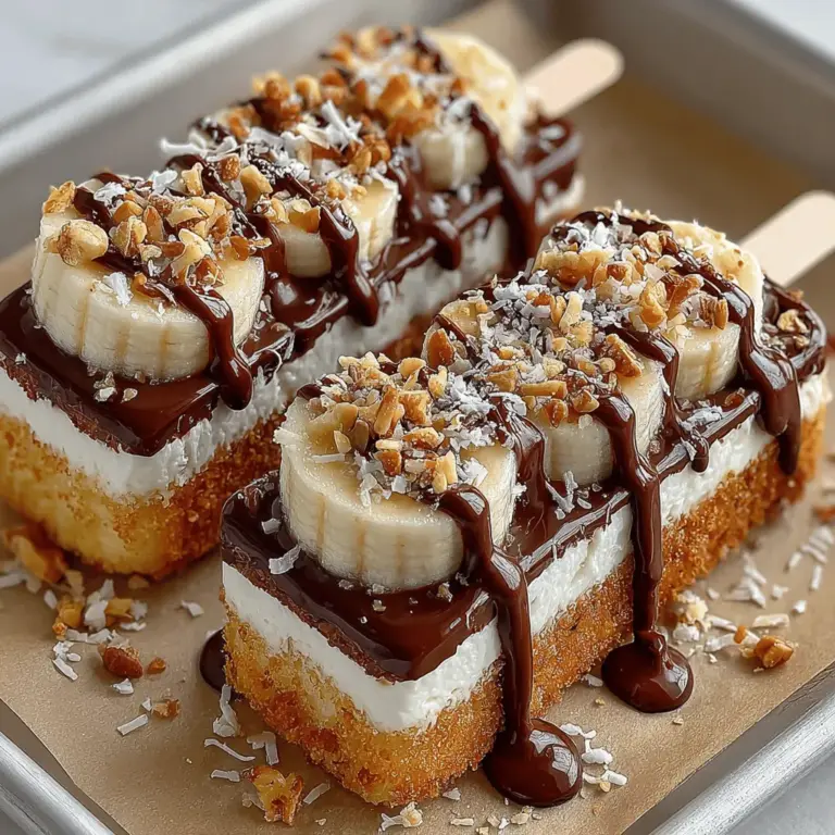 When it comes to summer treats that are both delicious and nutritious, Frozen Yogurt Fudge Banana Pops stand out as a family favorite. This delightful recipe combines the natural sweetness of ripe bananas with the creamy goodness of Greek yogurt, all coated in rich melted chocolate. Whether you are looking for a quick snack for your children or a healthier dessert option for yourself, these pops are an ideal choice. They are not only easy to make but also customizable, catering to a variety of dietary preferences including vegan and gluten-free diets.