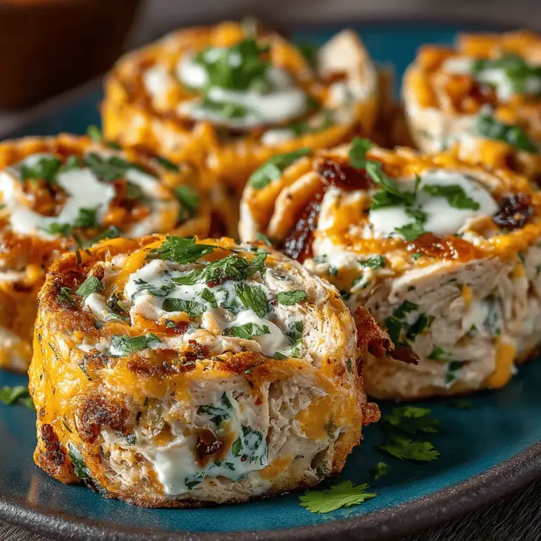 When it comes to appetizers that are both delicious and versatile, Mini Zesty Chicken Ranch Roll-Ups stand out as a crowd favorite. These bite-sized delights are perfect for a variety of occasions—from family gatherings and game day parties to quick snacks that satisfy cravings. Their creamy, zesty flavor profile, combined with the crunch of fresh vegetables, makes them a memorable addition to any spread. What’s more, the ease of preparation means that both novice and experienced cooks can whip them up without hassle, ensuring that everyone can enjoy this scrumptious treat.
