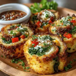 Mini Veggie Pizza Roll-Up Bites are the perfect blend of flavor, nutrition, and convenience, making them an ideal snack or appetizer for gatherings, parties, or even a cozy family night at home. These bite-sized treats not only satisfy your cravings for pizza but also incorporate fresh vegetables in a fun and appealing way. The vibrant colors and delicious flavors are sure to entice even the pickiest eaters, making it easier to introduce healthy ingredients into your family's diet.