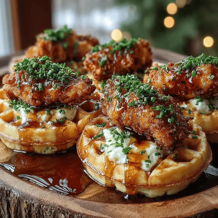 When it comes to the perfect fusion of savory and sweet, few dishes can compete with Mini Chicken & Waffle Bites. This delightful combination of crispy fried chicken nestled between fluffy waffles is a mouthwatering treat that has captured the hearts of food enthusiasts everywhere. The dish brings together the satisfying crunch of golden-brown chicken tenders and the soft, syrupy goodness of waffle bites, making it an irresistible option for any gathering or special occasion.