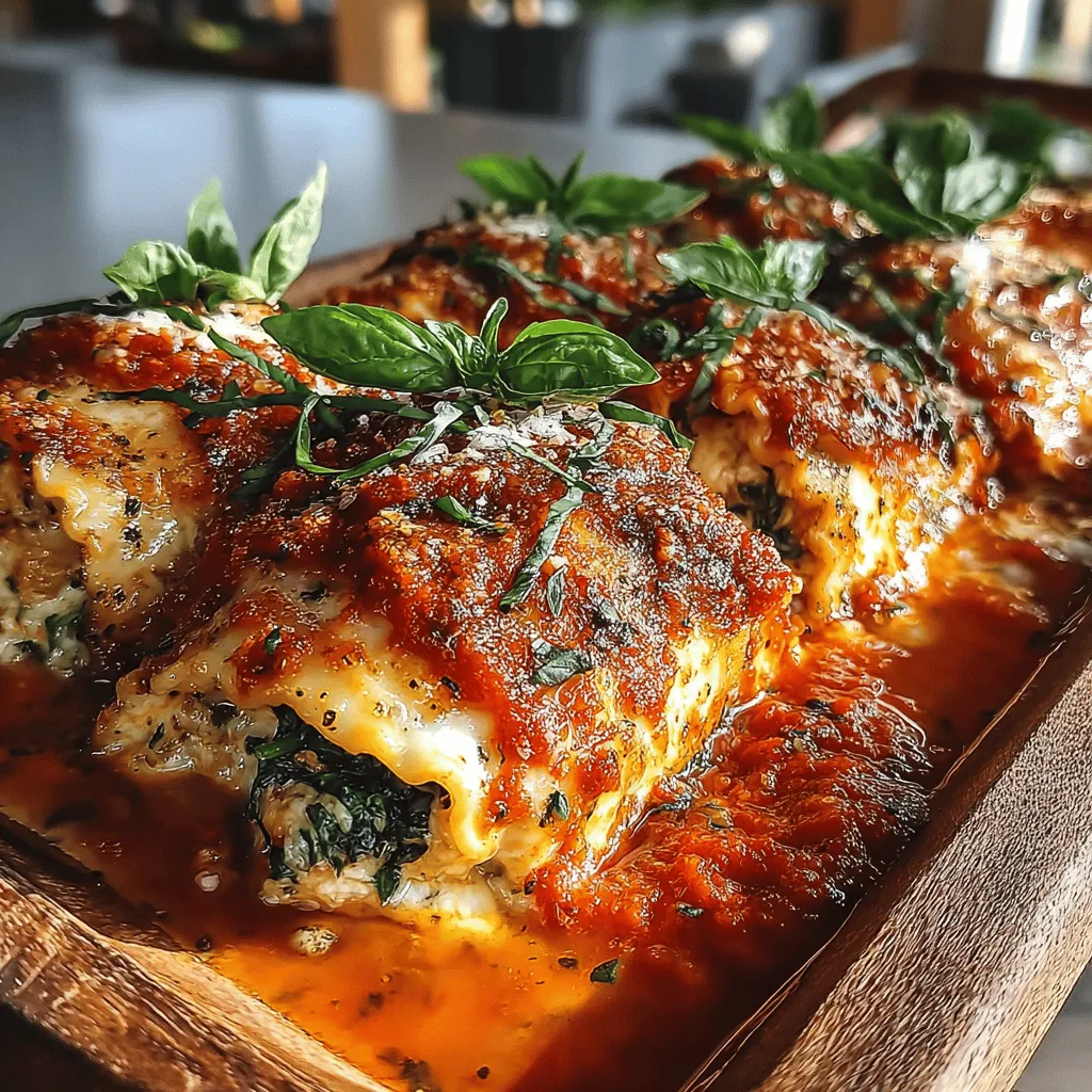 When it comes to comfort food, few dishes can rival the rich and hearty appeal of lasagna. However, if you're looking for a lighter, yet equally satisfying alternative, Cheesy Eggplant Lasagna Roll-Ups offer a fresh take that is not only delicious but also packed with nutrients. This dish combines the savory flavors of ricotta and mozzarella cheeses with the robust texture of eggplant, creating a delightful experience for the palate. The tender eggplant serves as a perfect vessel for a creamy cheese filling, making these roll-ups a feast for both the eyes and the taste buds.