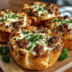 Comfort food holds a special place in the hearts and kitchens of many, transcending mere sustenance to evoke feelings of warmth and nostalgia. Among the pantheon of beloved comfort foods, few dishes can compete with the rich, savory allure of sausage gravy biscuits. This Southern staple, characterized by fluffy biscuits smothered in creamy sausage gravy, is a classic that resonates with home cooks and food enthusiasts alike. However, as culinary creativity knows no bounds, the Mini Sausage Gravy Biscuit Nests emerge as a delightful twist on this traditional dish.